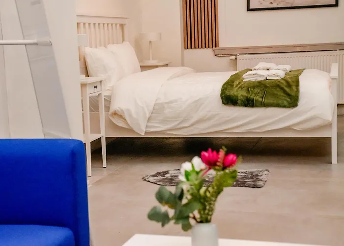 Lägenhet Charming & Cozy Studios In The Heart Of Ghent *