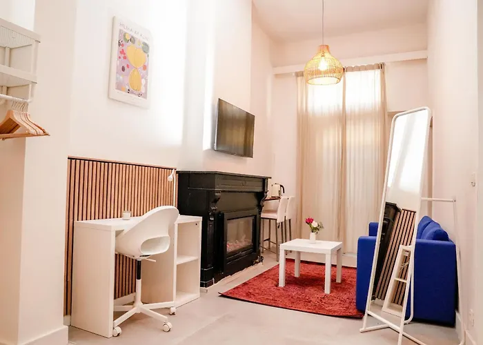 Lägenhet Charming & Cozy Studios In The Heart Of Ghent Gent