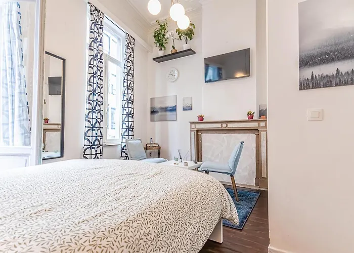 Charming & Cozy Studios In The Heart Of Ghent Lägenhet